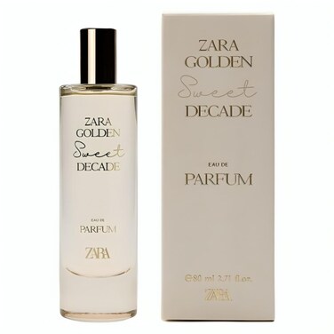 Zara Golden Decade Sweet Perfume for Women EDP Eau De Parfum 80 ML (2.71 FL OZ)