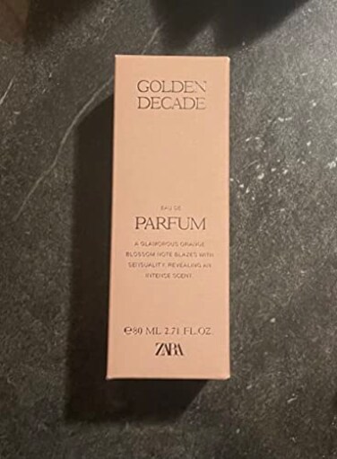 Zara GOLDEN DECADE EDP 80 ML GOLDEN DECADE EDP 80 ML (2.71 FL. OZ). Hypnotic, Warm, and Elegant Eau de Parfum