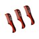 ZEUS Handmade Saw-Cut Mustache Comb - 3" x 0.75"- 3 Pack, Quality Moustache Comb for Men (Traditional) - B11