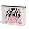 ZHAMEN Breast Cancer Survivor Makeup Bag - Get Well Soon Gifts for Women - Breast Cancer Awareness &amp; Care Gifts - Cosmetic Travel Bag