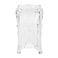 Cosmetic Makeup Cotton Pads Organizer, Nail Art Cotton Wipe Storage Box, Nail Art Cotton Makeup Tools(Transparent)