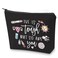 ZJXHPO IVF Infertility Themed Women Ladies Cosmetic Bag IVF Is Tough But So Are You Makeup Bag With Zipper Gift For Wife Her (BL IVF)