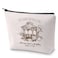 ZJXHPO Stars Hollow Inspired Cosmetic Bag Gazebo Toiletry Bag Gilmore Fans Makeup Bag With Zipper Small Town Gift (Stars Hollow)
