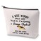 ZJXHPO German Shepherd Cosmetic Bag - Makeup Zipper Pouch Bag - Gifts For Women, Mom