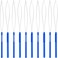10 Pieces Hair Extension Loop Needle Threader Pulling Hook Tool and Bead Device Tool Loop Threader for Hair or Feather Extensions (Blue)