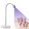 Zunate LED Light, 3W Gel Polish Drying Lamp, Flash Cure Light with Gooseneck, Gel Polish Dryer Lamp, Curing Lamp for Fluorescent Paint, Gel Nail