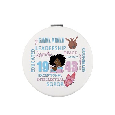 Zuo Bao Gamma P D Sisterhood Mirror 1943 Sorority Sisterhood Gift Greek Sorority Gift GPD Paraphernalia Gift (Gamma Woman)