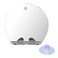 Fogless Bathroom Shaving Mirror, Round Shape Fogless Shower Mirror With Hook Anti-Fog Bathroom Shaving Mirror Lightweight Portable Wall Hanging With Suction Shatterproof Mirror
