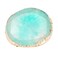 Nail Art Palette, Resin Mix Palette Drawing Plates Manicure Display Tools for Women Golden Resin Stone Paint Drawing Color Dish Manicure Nail DIY Tool(#5)