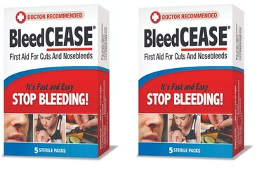 Stop Bleeding STERILE 5 Count 2 Pack