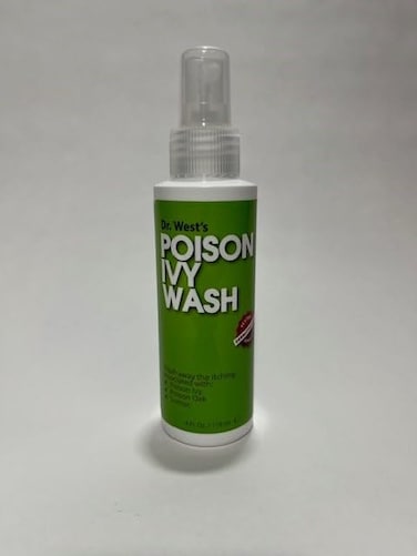 Dr. West's Poison Ivy Wash, 4oz spray bottle
