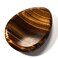 CrystalTears Tiger's Eye Thumb Worry Stone Healing Crystal Pocket Palm Stone Worry Stones for Anxiety Stress Relief