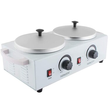 Double Wax Warmer,Double Wax Warmer Professional Electric Heater Dual Hard Hot Facial Skin Equipment SPA 110V USA Shipping
