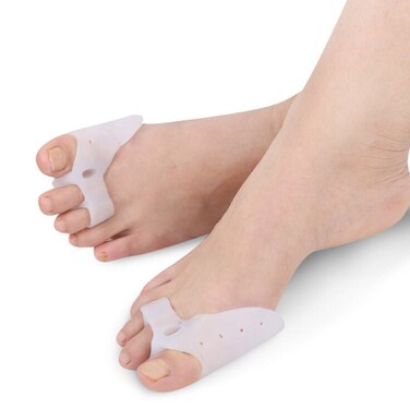 rosenice Toe Separator Bunion Relief Toe Spacers Bunion Splint with Forefoot Cushion Pad