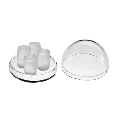Aqua Sphere Aquasphere Hypoallergenic Silicone Ear Plugs - Moldable for Customized Fit and Ultimate Comfort   Unisex Adult and Children, Pack of 4 Ear Plugs, Transparent