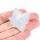 Synthetic Opalite Merkaba Crystal Protection Sacred Meditation Energy Generator Healing Chakra Six-Pointed Star 1 Inch