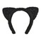 Black Posh Cat Ears Headband (1 Pc.) - Perfect for Stylish Feline Lovers, Halloween Parties, Cosplay, &amp; Everyday Wear