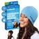 IceBeanie Migraine Relief Cap, As Seen on Shark Tank, Extended Cooling Gel Headache Relief Cap, Tension &amp; Hangover Hat, Cold Headache Hat Mask, Head Ice Pack
