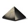Authentic Shungite Pyramid Polished 50 mm / 1.96" Chakra Energy Natural Healing Crystal Real Black Pyramid Home Office Protection Desk Decor Meditation Reiki Grounding Stone