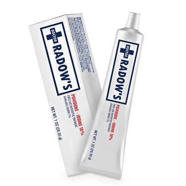 Povidone Iodine Antiseptic Ointment -10% Povidone Iodine, No Antibiotics, for Wounds, Burns, Cuts &amp;amp; More, Promotes Faster Healing, Home and Medical Use, 1 oz (28.35 g).