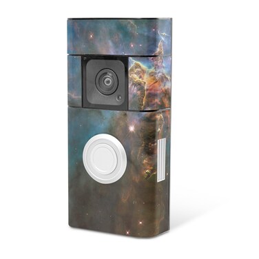 MightySkins Skin Compatible with Ring Video Doorbell Plus - Eagle Nebula   Protective, Durable, and Unique Vinyl Decal wrap Cover   Easy to Apply, Remove, and Change Styles