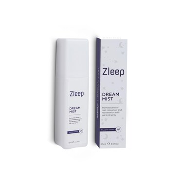 Zleep - Dream Pillow Spray for Sleep - Soothing Pillow Mist for Relaxation with Vetiver, Chamomile, &amp; Lavender, Portable Spray for Linen &amp; Bedsheet