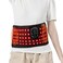 VEVOR Red Light Therapy for Waist, 660nm &amp; 850nm Red Light Therapy Wrap Belt with Timer, 105 LEDs, 3-Level Vibration &amp; 3 Intensities, Cordless Light Therapy Pad Device for Shoulder Knee Pain Relief