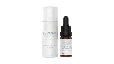 Levona Scents Pure Essential Oils for Diffusers for Home Luxury Scents - Restful Lavender Essential Oil is A Floral Blend of Eucalyptus, Bergamot, Lavender - Aroma Diffuser Oil