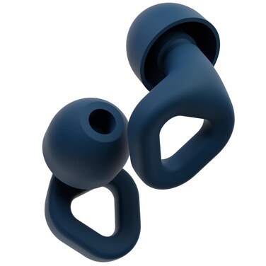 Zenz Unwind Ear Plugs for Sleeping Noise Reduction - Comfy Reusable Soft Silicone Earplugs for Focus, Study, Work - 8 Pair Eartips in XS/S/M/L - 27dB Hearing Protection with Storage Case - Lagoon Navy