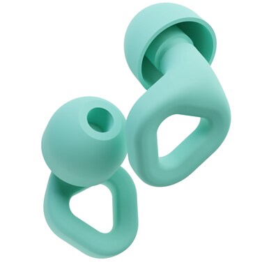 Zenz Unwind Ear Plugs for Sleeping Noise Reduction - Comfy Reusable Soft Silicone Earplugs for Focus, Study, Work - 8 Pair Eartips in XS/S/M/L - 27dB Hearing Protection with Storage Case - Mossy Mint