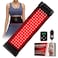 2-in-1 Red Light Therapy Belt, Wired &amp; Wireless Controller with 3000mAh Battery Rechargeable Magnetic LED Screen Controller, 49" * 7" Infrared Red Light Therapy for Body for Muscle Pain Relief
