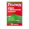 Tylenol Sinus + Headache Daytime Non-Drowsy Relief Caplets, Acetaminophen 325mg, Nasal Decongestant for Sinus Pressure, Headache &amp; Nasal Congestion Relief, 24 ct