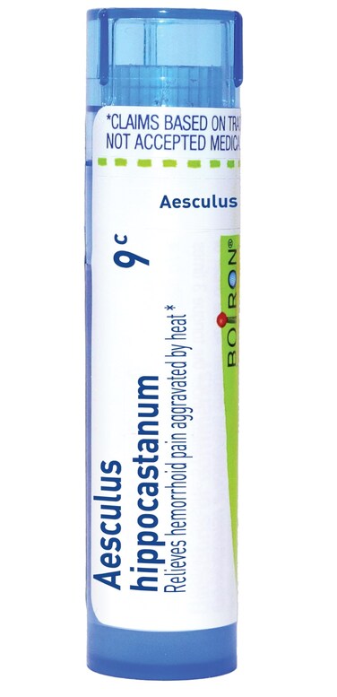 Boiron Aesculus Hippocastanum 9C for Hemorrhoid Pain - 80 Pellets