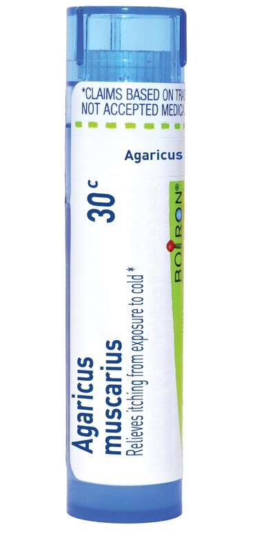 Boiron Agaricus Muscarius 30C for Itching from Exposure to Cold - 80 Pellets