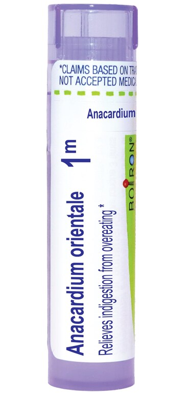 Boiron Anacardium orientale 1M for Indigestion from Overeating - 80 Pellets