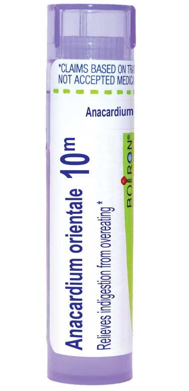 Boiron Anacardium orientale 10M for Indigestion from Overeating - 80 Pellets