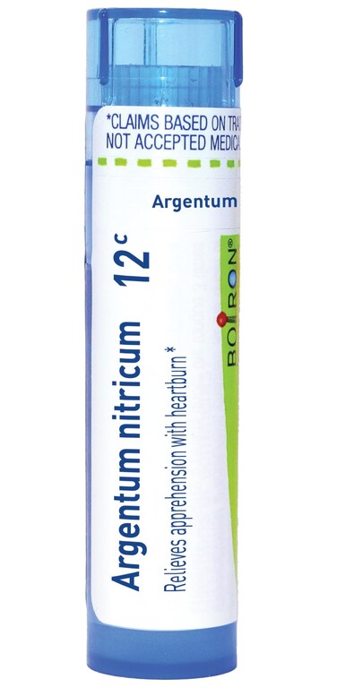 Boiron Argentum Nitricum 12C Homeopathic Medicine for Apprehension &amp; Stage Fright - 80 Pellets