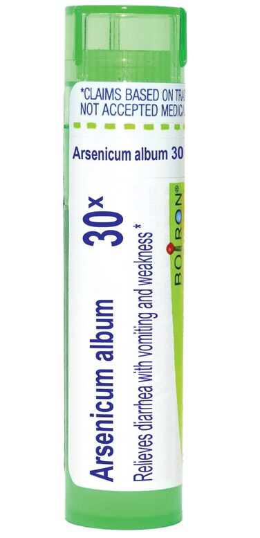 Boiron Arsenicum Album 30X Homeopathic Medicine for Food Poisoning, 80 Pellets