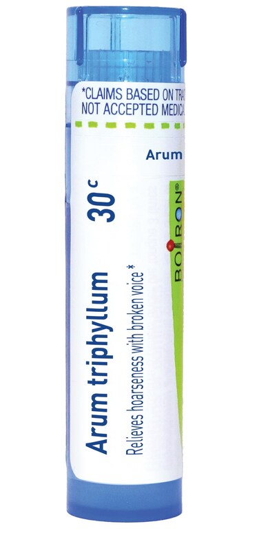 Boiron Arum Triphyllum 30C Homeopathic Medicine for Hoarseness - 80 Pellets
