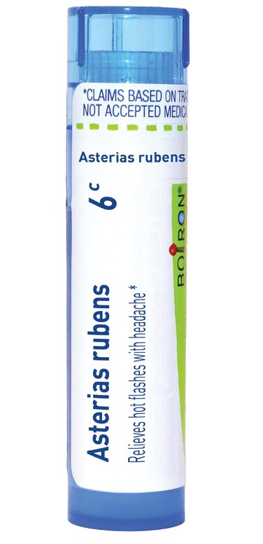 Boiron Asterias Rubens 6C for Hot Flashes with Headaches - 80 Pellets
