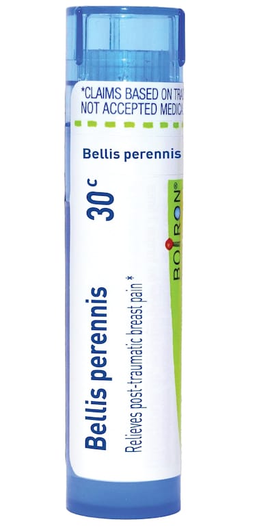 Boiron Bellis Perennis 30C for Post-Traumatic Breast Pain - 80 Pellets