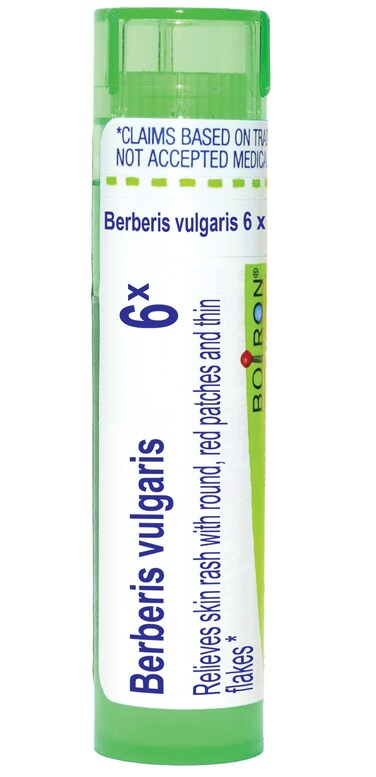Boiron Berberis Vulgaris 6X, White, 80 Pellets