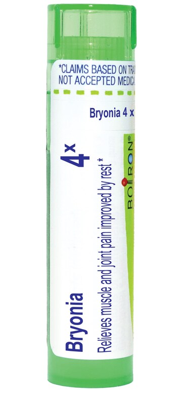 Boiron Bryonia 4X Homeopathic Medicine for Muscle &amp; Joint Pain - 80 Pellets