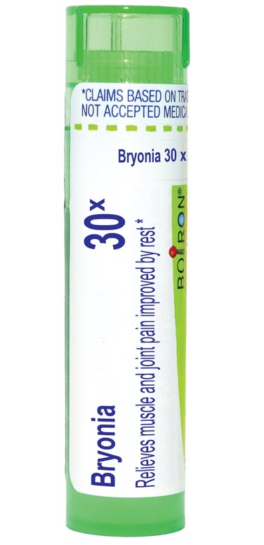 Boiron Bryonia 30X Homeopathic Medicine for Muscle &amp; Joint Pain - 80 Pellets