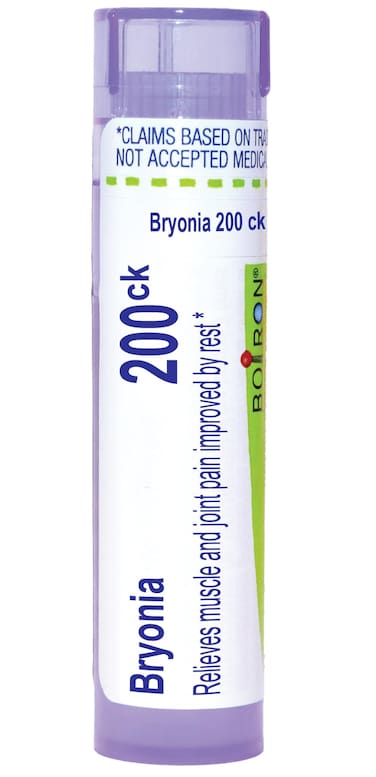 Boiron Bryonia 200Ck Homeopathic Medicine for Muscle &amp; Joint Pain - 80 Pellets