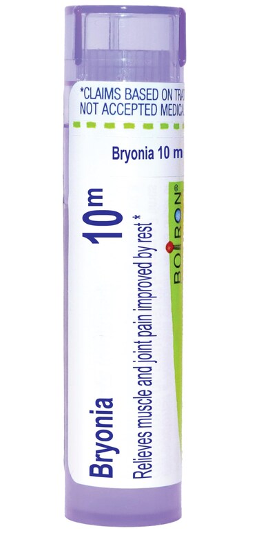 Boiron Bryonia 10M Homeopathic Medicine for Muscle &amp; Joint Pain - 80 Pellets