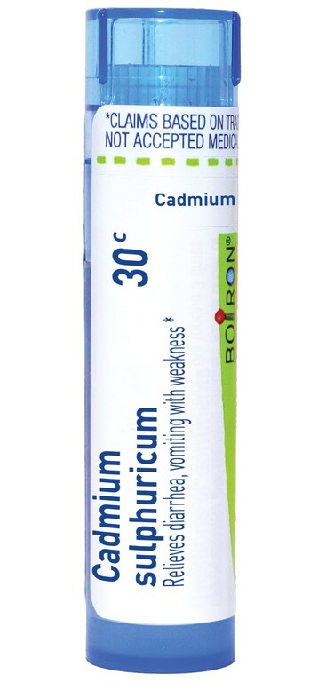 Boiron Cadmium Sulphuricum 30C for Diarrhea, Vomiting with Weakness - 80 Pellets