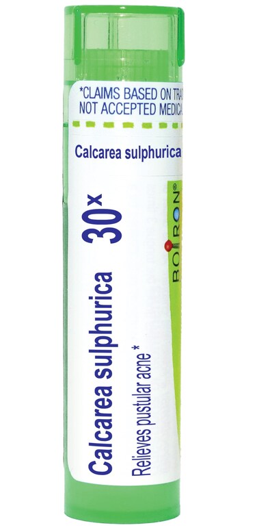 Boiron Calcarea Sulphurica 30X for Pustular Acne - 80 Pellets
