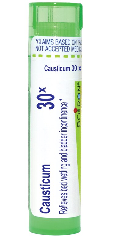 Boiron Causticum 30X for Bed-Wetting &amp; Bladder Incontinence - 80 Pellets