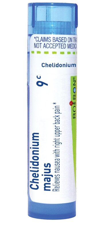 Boiron Chelidonium Majus 9C for Nausea with Upper Back Pain - 80 Pellets